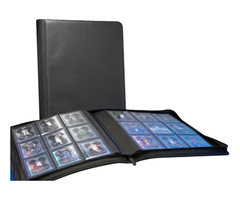 Max Pro Top Loader Binder | Holds 252 Standard 3”x4” Sports & Pokemon Cards