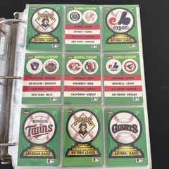 1988 Fleer Baseball Team Logo Stickers Insert Cards -You Pick – MLB Trading Card
