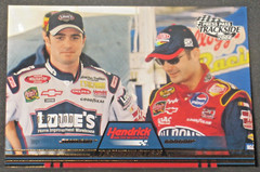 Jeff Gordon Jimmie Johnson 2004 Press Pass Trackside Gold #G69 (52/100) Teammate
