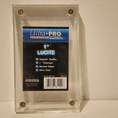 Ultra-Pro 81142 1 Inch Lucite Beveled Edge 4 Screw Screwdown