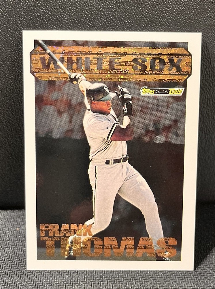 1994 Topps Black Gold #21 Frank Thomas Chicago White Sox