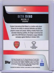 2025-26 Topps Chrome UEFA Women&rsquo;s Beth Mead Orange Refractor /25