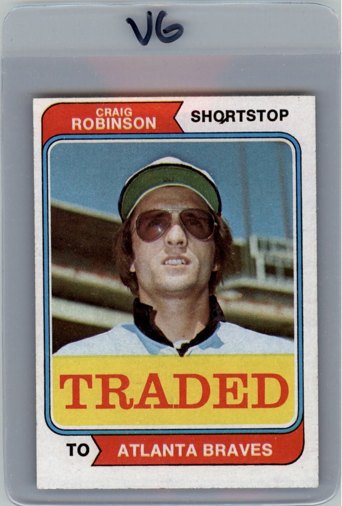 1974 Topps Traded #23T Craig Robinson – VG