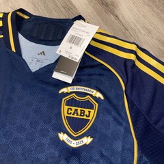 Adidas Boca Juniors 25/26 Indigo Gold Home Authentic Jersey Size Small JJ4282