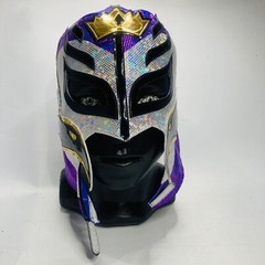 Phantom Mysterio Ver 2 Semi-Professional Grade Lucha Mask Purple & Gold Colors
