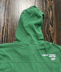 Nike New York Jets Lightweight Hoodie Men’s Medium Green Cotton Rayon Polyester