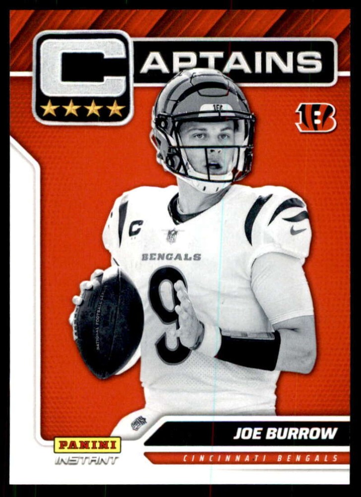 Joe Burrow 2021 Panini Instant Captains #C7 Bengals PR: 723