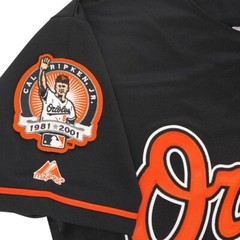 Cal Ripken Jr. 2001 Baltimore Orioles Men&rsquo;s Alt Black Jersey w/ Retirement Patch