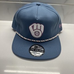 New Era The Golfer Milwaukee Brewers Color Pack Snapback Adjustable Rope Hat Cap