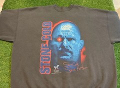 Vintage Stone Cold Steve Austin sweatshirt mens XL black terminator crewneck