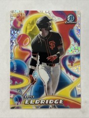 2025 Bowman Chrome Bryce Eldridge Melt Mashers Mini Diamonds Refractor /150
