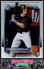2025 Bowman Draft #BDC-71 Mitch Voit Mets 1st Bowman Chrome Refractor