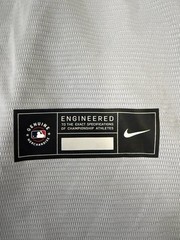 Nike New York Mets MLB Baseball Jersey Button Front XL Gray Blue Orange