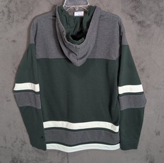 Ohio Bobcats Jacket Adult Medium Green Pullover Stitched Logo Champion NCAA Mens