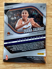 2025 Panini Prizm WNBA – Diana Taurasi #7 Orange Velocity Prizm
