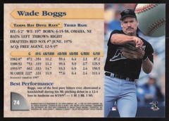 1998 Bowman&rsquo;s Best #74 Wade Boggs