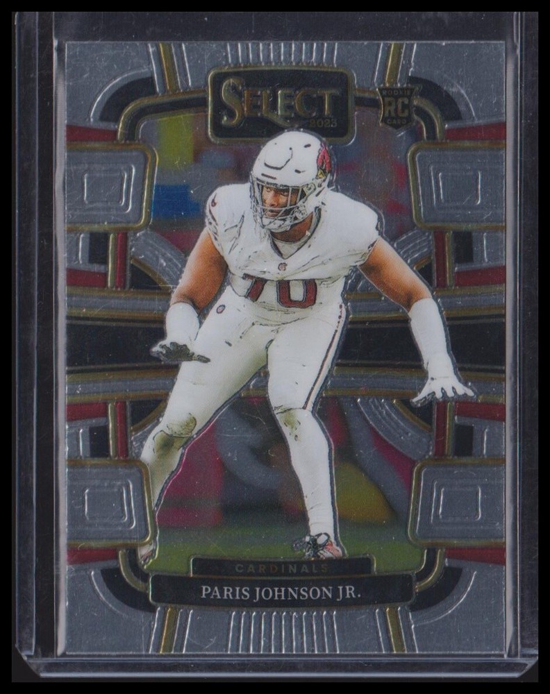 2023 Panini Select #3 Paris Johnson Jr. Arizona Cardinals