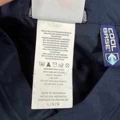 Majestic Men&rsquo;s L Baseball Cool Base Quarter Zip Windbreaker Pullover Blue White