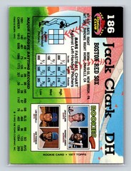 1992 Stadium Club #186 Jack Clark