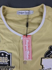 VTG Mitchell And Ness Negro Mens Large Basketball All Star Jersey Gold NWT