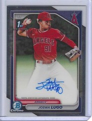 Joswa Lugo 2024 1st Bowman Chrome #CPA-JL Prospect Auto – Angels
