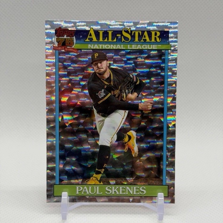 Paul Skenes 2026 Topps Series 2 1991 Topps All-Star #91AS-39 Cracked Insert