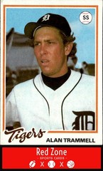 1978 Topps Burger King Detroit Tigers – #15 Alan Trammell EX. *ROOKIE*