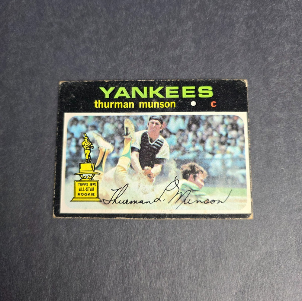 1971 Topps – THURMAN MUNSON #5