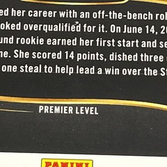 Carla Leite Silver Party Prizm RC SSP 2025 Select WNBA Valkyries Rookie
