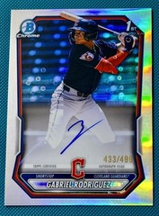 2026 Bowman Chrome Gabriel Rodriguez 1st Auto Refractor /499 #CPA-GR Guardians