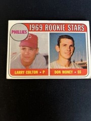 1969 Topps – Rookie Stars #454 Don Money, Larry Colton (RC) Vintage Phillies!🔥