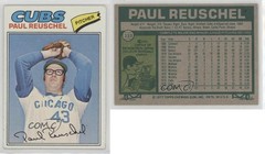 1977 Topps Paul Reuschel #333 Rookie RC 5mp