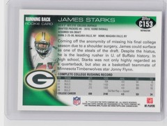 2010 Topps Chrome James Starks Xfractors #C153 Packers