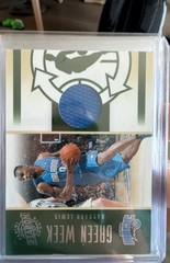 2010-11 Panini Season Update – Green Week Jerseys Rashard Lewis #22 /799 (MEM)