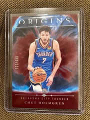 Chet Holmgren 24 Panini Origins Red /115 #068 Thunder MVP All Star