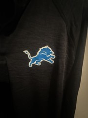 Detroit Lions Dri-FIT Quarter-Zip Performance Pullover