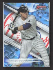 2016 Bowman&rsquo;s Best Aaron Judge #TP-28 Blue Refractor 194/250