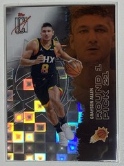 Grayson Allen 2025-26 Topps Signature Class Chrome Pandora Refractor #82 Suns