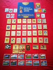2018 FIFA WORLD CUP Russia Panini STICKERS 252-491 FOIL SHINE STICKERS