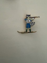 Lake Placid 1980 Olympic Mascot PINS! (9 in all)