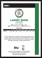 2025-26 Topps – 1980-81 Topps Basketball Larry Bird #80BK-1