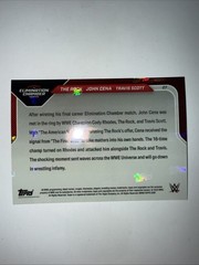 2025 Topps Now WWE – John Cena, The Rock, Travis Scott #27 /55211