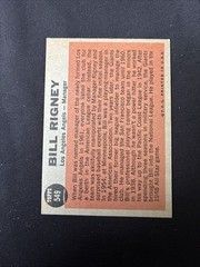 1962 Topps – High # Bill Rigney #549
