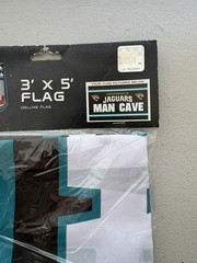 Jacksonville Jaguars &lsquo;Man Cave&rsquo; NFL 3ft X 5ft Flag