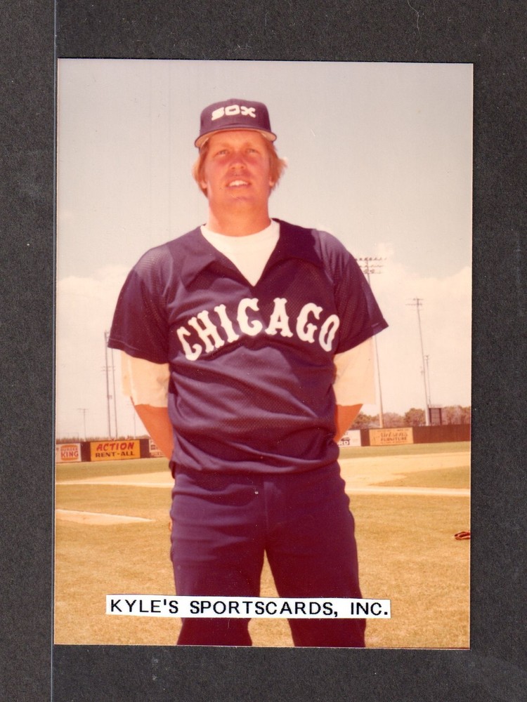 Kevin Bell WHITE SOX UNSIGNED 3-1/2 x 4-7/8 COLOR ORIGINAL SNAPSHOT PHOTO #2