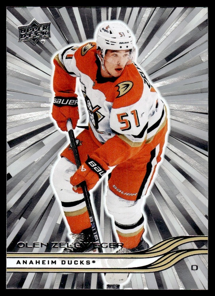 Olen Zellweger Outburst Silver #251 2025-26 Upper Deck Anaheim Ducks