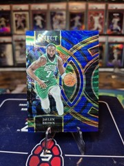 Jaylen Brown 2023-24 Select Blue Wave Prizm /75 Celtics