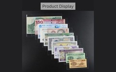 50Pcs Size 1 Professional Banknote Protective Plastic Sleeves Paper Money OPP…