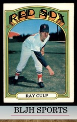 1972 Topps #2 Ray Culp Boston Red Sox