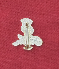 *VINTAGE* 1984 LOS ANGELES OLYMPICS PIN – Sam the Eagle BASKETBALL